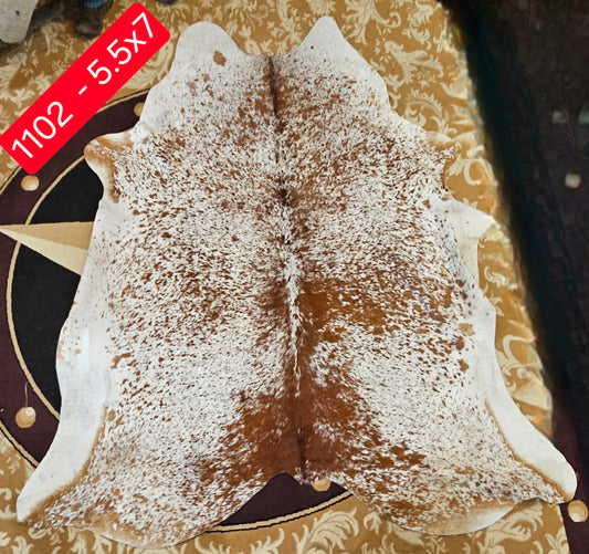 COWHIDE #1102 Salt and Pepper