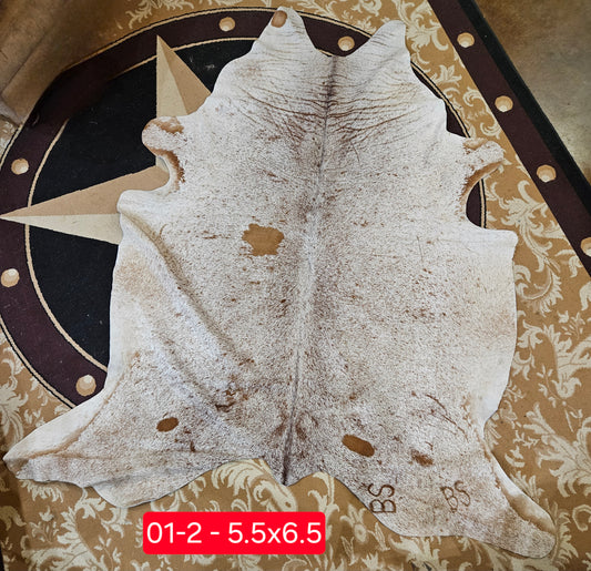 COWHIDE #01-2 Salt and Pepper