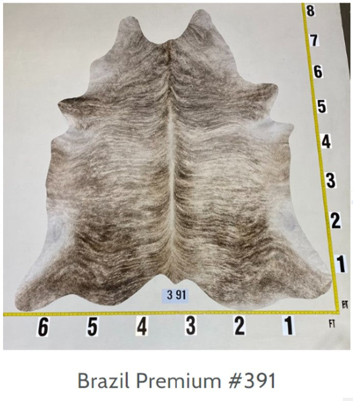 COWHIDE # 391 Brindle