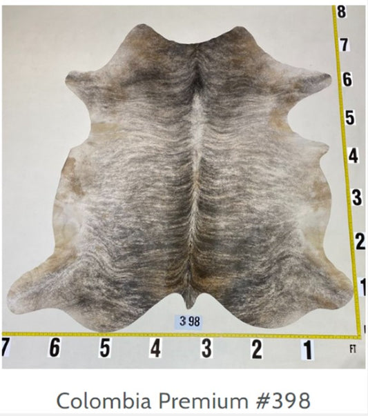 COWHIDE # 398 Brindle