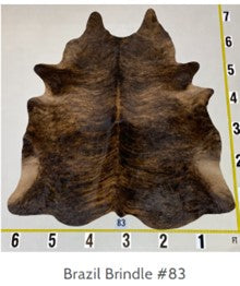 COWHIDE #83 Brindle