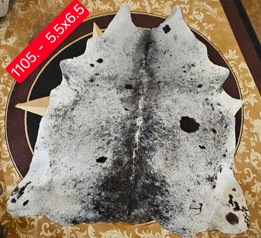 COWHIDE #1105 Salt and Pepper