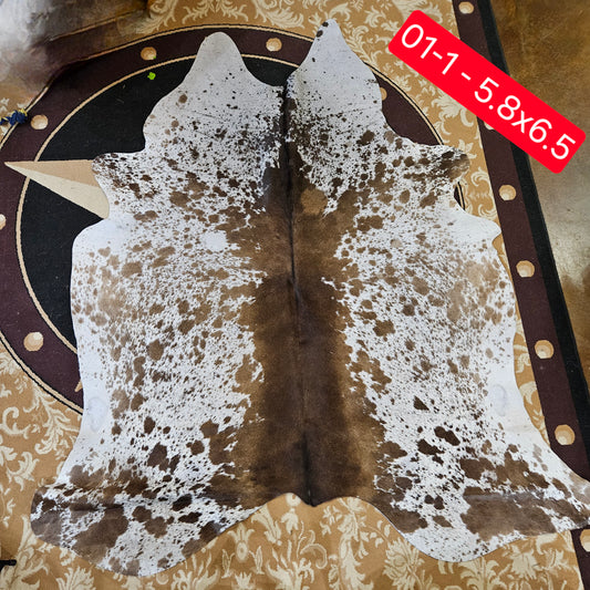 COWHIDE #01-1 Salt and Pepper