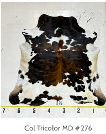 COWHIDE #276 Tri-Color