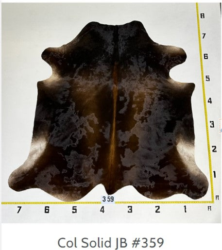 COWHIDE #359 Solid Watusi