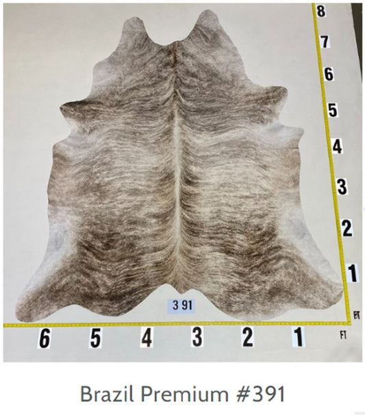 COWHIDE # 391 Brindle