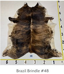 COWHIDE #48 Brindle